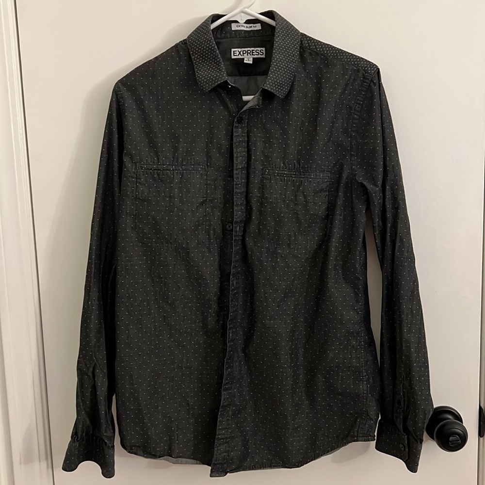 Express Mens Button Up